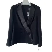 Adrianna Papel Size 6 Black Tux Jacket