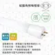 【旭光】LED 10W ET8-2FT 綠能超廣角燈管2尺-2入 6000K(晝光色) 免換燈具直接取代T8傳統燈管