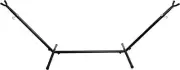 BalanceFrom Double Hammock with Space Saving Steel Stand and Portable Carryin...