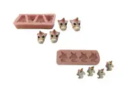 2 SILICONE MOLDS UNICORNS, UNICORN, silicone mold fondant cake decorating