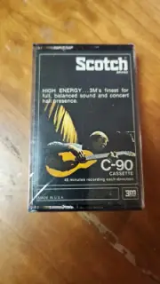 Scotch C-90 High Energy Type I Blank Cassette Tape (SEALED)