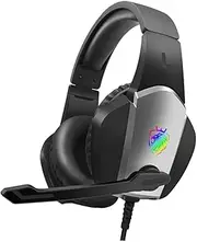 Comfortable Gaming Headset Noise Isolating Bass Enhancement for Pc Console and Mobile Devices