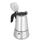 Stainless Steel Portable Coffee Pot Mocha Pot (100ml)