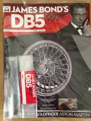 EAGLEMOSS 1/8 BUILD JAMES BOND 007 ASTON MARTIN DB5 ISSUE 64 NEW SEALED WITH MAG