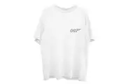 James Bond Unisex Adult GoldenEye Japanese Poster T-Shirt (White) - UTRO3875