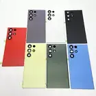 Back Battery Cover For Samsung Galaxy S23Ultra Rear Glass Case + Camera Lens HAU