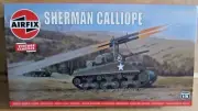 AIRFIX WW2 SHERMAN CALLIOPE TANK 1:76 SCALE MODEL KIT MULTIPLE ROCKET LAUNCHER