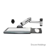 Ergotron Sit-Stand Wall Keyboard Arm - 4.85 Lbs. Load Capacity - for 45-354-026