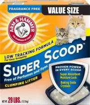 Arm & Hammer Super Scoop Clumping Litter 29 Lb Fragrance Free