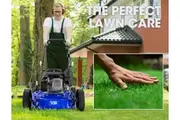 Lawn Mower 139CC 17 - Petrol Powered Push Lawnmower 4 Stroke Engine