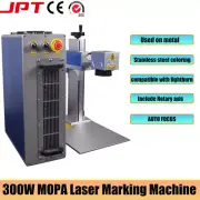 JPT 300W M7 Mopa Fiber Laser Engraver Marking Cutting Machine For Metal Steel
