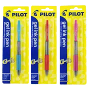 Pilot Backing G2 Retractable Ballpoint Gel Pen BL-G2-7 Assorted Colours