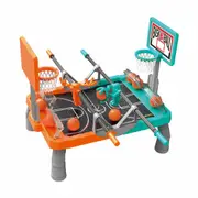 Foosketball Board Games Foosball Basketball Table Game Playset Toys Kids Play Ground Football Shoot Score Gaming Family Party Activity Centre