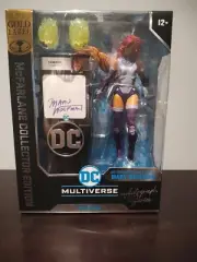 ⭐ SDCC 2024 Exclusive McFarlane DC MARV WOLFMAN STARFIRE Autographed ⭐