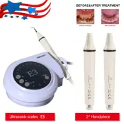 Dental Ultrasonic Piezo Scaler 5*Tips fit EMS Cavitron Woodpecker + 2*Handpiece