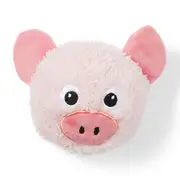 All Day Plush Pig wBacon Scented TPR Spiny Ball Dog Toy