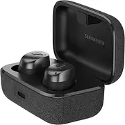 [Sennheiser] MOMENTUM True Wireless 4 Smart Earbuds with Bluetooth 5.4, Crystal-Clear Sound, Comfortable Design, 30-Hour Battery Life, Adaptive ANC, LE Audio and Auracast - Black Graphite