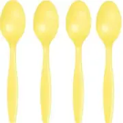 Hoffmaster Group 010560 Premium Plastic Spoons Mimosa - 24 per Case - Case of 12