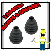 Set of 2 Front Inner Outer CV Axle Boot Kit for Mini Cooper Countryman 11-13 AT (for: Mini)