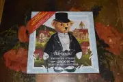 Peck Gandre Steiff / Strong Groom Teddy Bear Paper Doll. 1985 - New - Sealed.