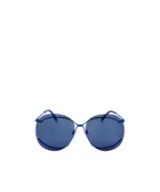 Rimless logo sunglasses 62 Blue