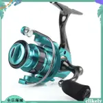 CLIKELY SPINNING REEL 5.2:1 齒輪比高速 DS2000 線杯 12 軸承 12KG 制動力雙手