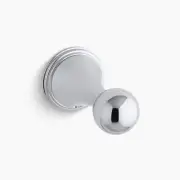 KOHLER K-364-CP Finial Traditional Robe Hook, Polished Chrome, Bath Shower New