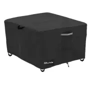 58-60 Inch Outdoor Square Fire Pit Table Cover600D Heavy Duty Waterproof Outd...