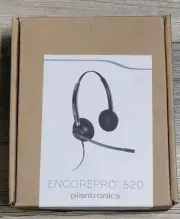 Plantronics EncorePro HW520 Black Headband Headset Brand New Sealed