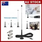 DAB FM Radio Aerial HIFI System Indoor for Tuner Stereo Home w/ 3 Adapters AU