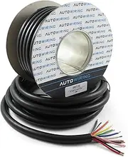 13 CORE Cable HEAVY DUTY 12v 24v Wire Caravan Trailer LED Bulb Lights (12 Metre)