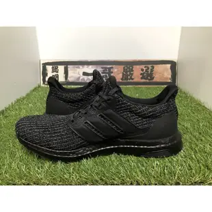 優先品質 Adidas Ultra Boost 4.0 Triple Black 黑魂 全黑 馬牌 男女 BB6171