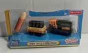 Thomas & Friends Iron Arry's Oily Mess Set BNIP Fisher Price Trains DAMAGED BOX