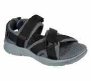 Man Skechers Equalizer 4.0 Sport Casual Sandals 237050 Charcoal Black Brand New