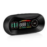 Digital Car HUD Head Up Display Smart GPS Speedometer Compass Overspeed Alarm