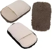 [CALLARON] Gloves 3pcs Set Horsehair Brush Boot Scrubber Sneaker Sole Cleaner Shoe Polish Applicator Soft Cleaning Glove for Travel Random Color
