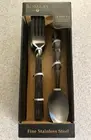 Bombay SAVANNAH 12 pc Fine Stainless Steel Flatware Set 6 Tablespoons 6 Forks