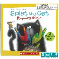 在飛比找蝦皮商城優惠-Splat the Cat Rhyming Game 遊戲卡