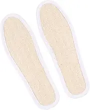FOMIYES 1 Pair Loofah Insole Sponge Exfoliating Insole Shoe Cushions Loofah Pad Shoes Pad