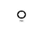 Apex Bits-Torque AM-03-6 - Power Bit, Socket Head, 3/32', 1/4' Hex Drive, 6' OAL