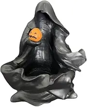 [Gnaillxc] Scary Ghost Lantern Sculpture - Hell Messenger Decoration for Spooky Halloween Parties