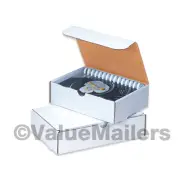 50 - 11 1/2 x 11 1/2 x 3 3/4 White Shipping Mailer Literature Box Packing Boxes