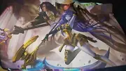 Amanda Lapalme Longirsu and Galatea Orcust Rubber Playmat