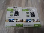 PNY 16GB Elite Class 10 U1 microSDHC Flash Memory Card 2-Pack (P-SDU16GX2U185GW-