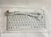 MAN & MACHINE Slim Cool White Medical USB Keyboard IP68