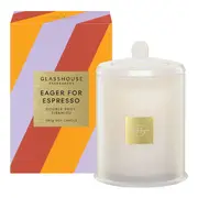 [GLASSHOUSE-FRAGRANCES] Eager For Espresso Double Shot Tiramisu Soy Candle (Limited Edition)