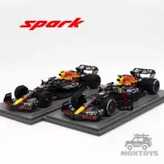 Spark 1:43 2022 F1 RB RB18 No.11 S.Perez 1st Pole / No.1 Max Winner Saudi Arabia