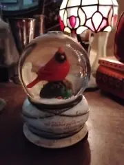 Beautiful Custom Music Box Snow Globe- To Love And Be Loved
