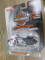 2003 !!! MAISTO - 1:24 Diecast - HARLEY DAVIDSON 2001 FLSTS Heritage Springer
