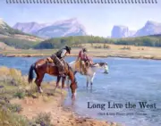 Long Live The West Clark Kelley Price - 2023 Calender (12 month, Spiral Bound)